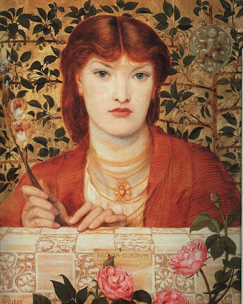 Dante Gabriel Rossetti Regina Cordium china oil painting image